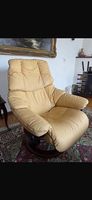 Stressless Ekornes Reno in vera pelle +poggiapiedi originale