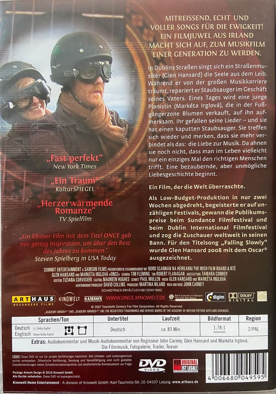 Tutti i DVDs: Once – Usato da Widnau venduto da ama_7xzk 1
