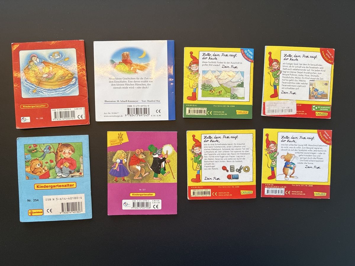 Bücher: 8 Mini Kinderbücher  – Gebraucht aus Zürich von laura.ochoa 1