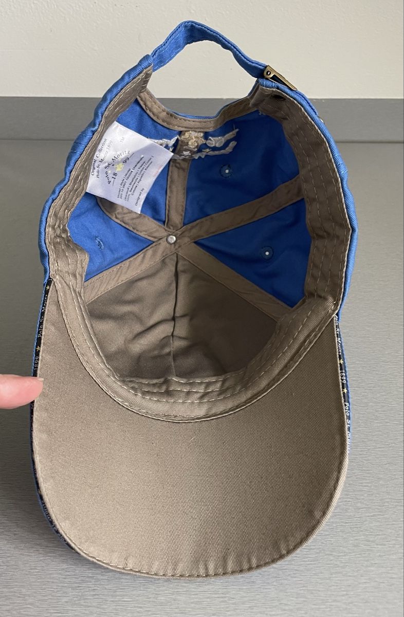 Copricapi, berretti & cappellini: Polo St. Moritz 1899 Kappe Cap blau  – Usato da St. Moritz venduto da cri_h9tt 5