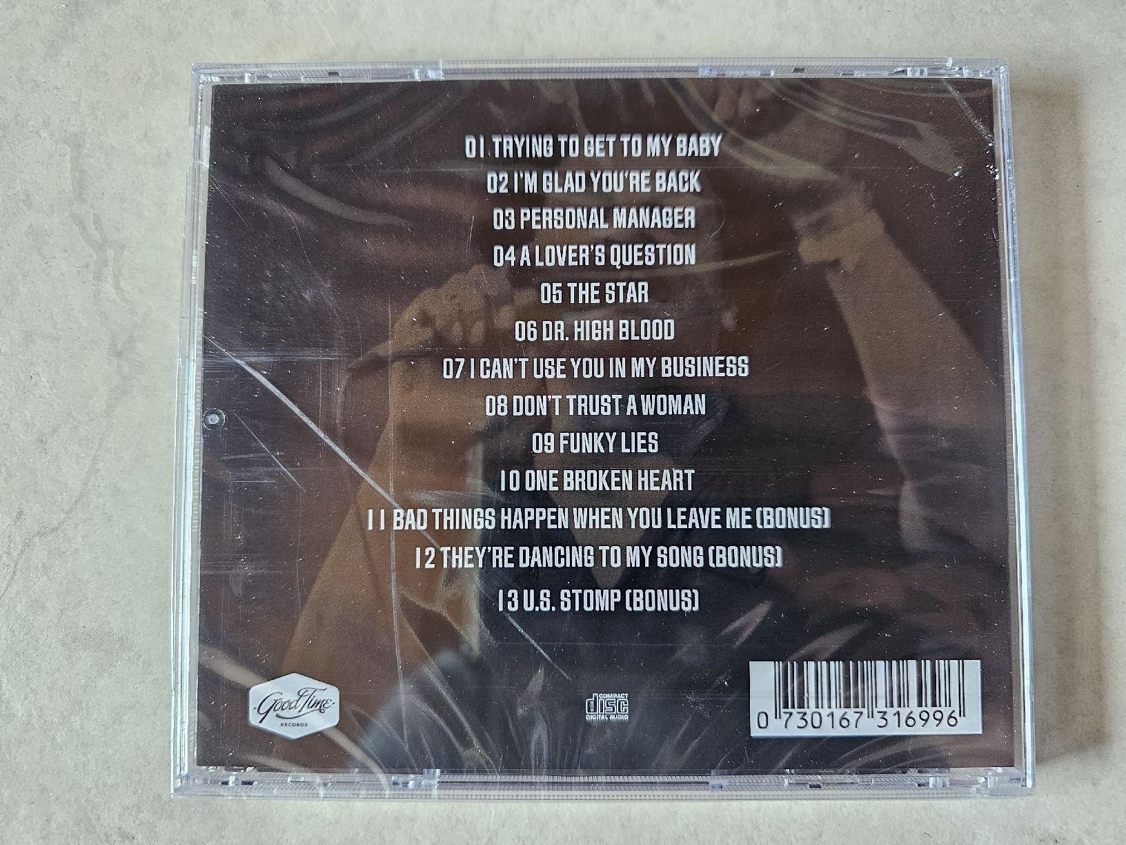 CD: Gary U.S. Bonds  -  Certified Soul / Fabrikneu – Nuovo e nell'imballaggio originale da Schneisingen venduto da backstore24 1
