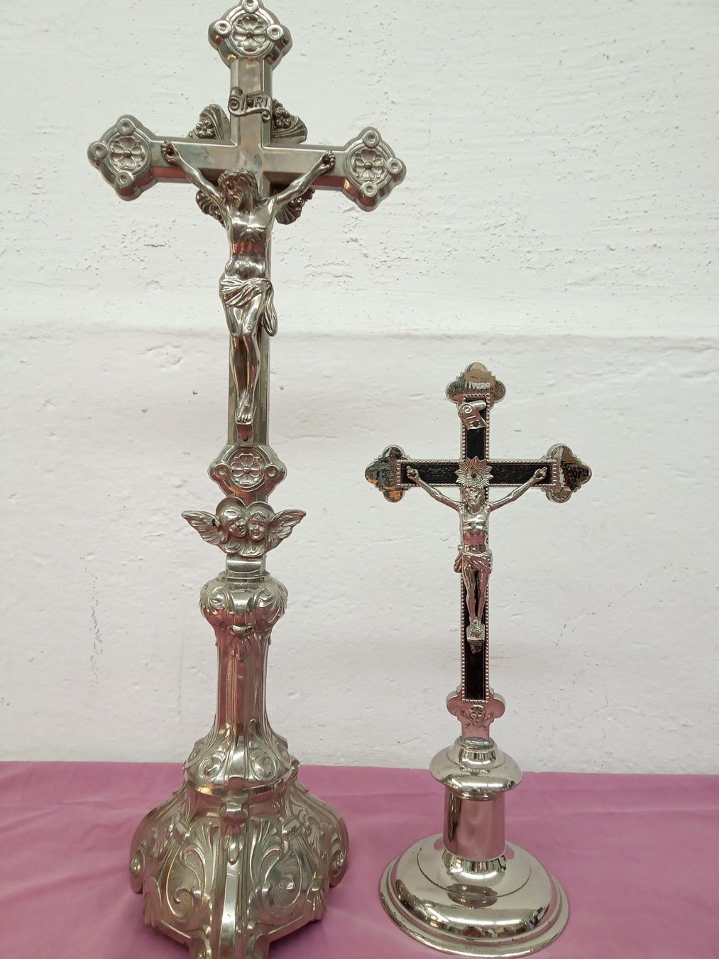 Figuren: Antike Kruzifix Jesus Standkreuz – Gebraucht aus Zürich von edi_c2m6 7