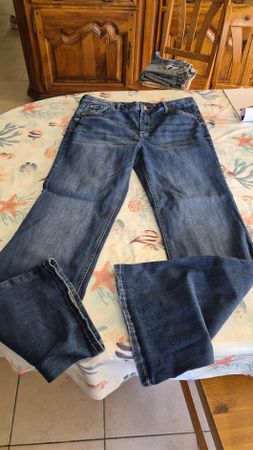 Lot Jean C&A femme bleu taille 46 bootcut