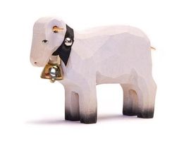 Aktion Schönes Schaf mit Glocke, 8cm, Trauffer 1938, neu