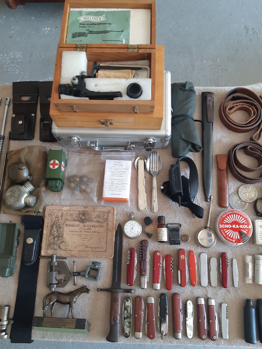 Armée suisse Armes blanches: Mega Sammlung Militaria.. Säbel,Diopter etc. – D'occasion à Neuenkirch par STMK21 4