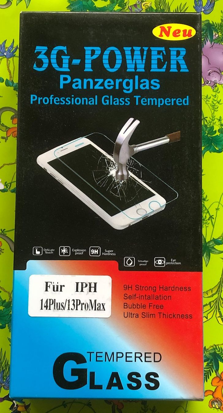 Ritocchi & pellicole di protezione: iPhone 14 Plus / 13 Pro Max  Panzerglaz Folie.Fabrikneu. – Nuovo e nell'imballaggio originale da Aarau venduto da Billa007