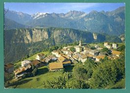 Osco, Panorama con Campo Tencia, ungelaufen, Grossformat
