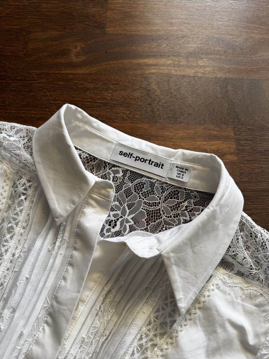 Self-Portrait Robes: Kleid von Self Portrait in weiss – Neuf (Voir description) à Jona par ani_wq5d 1