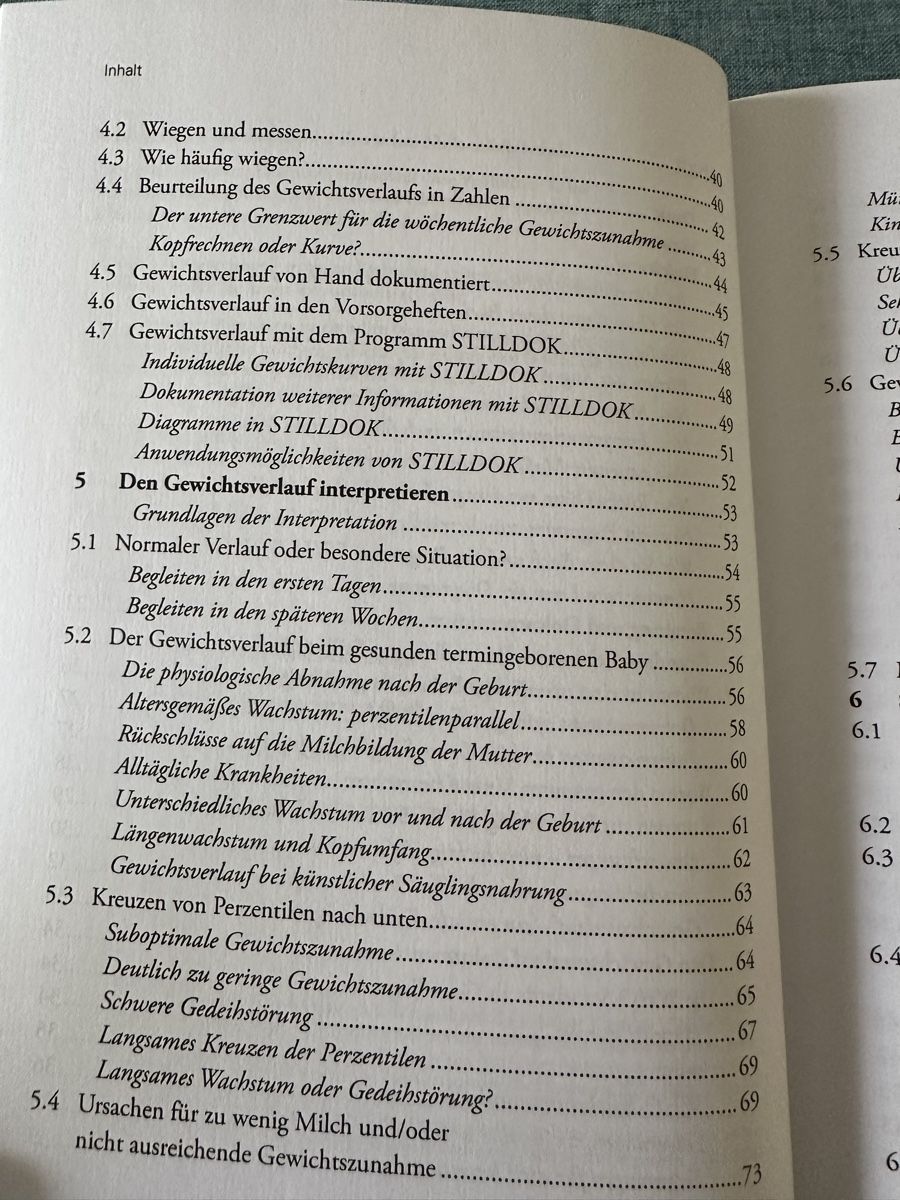 Libri: Buch: Gewichtsverlauf und Stillen – Nuovo e nell'imballaggio originale da Alterswil FR venduto da blueeyes86 4