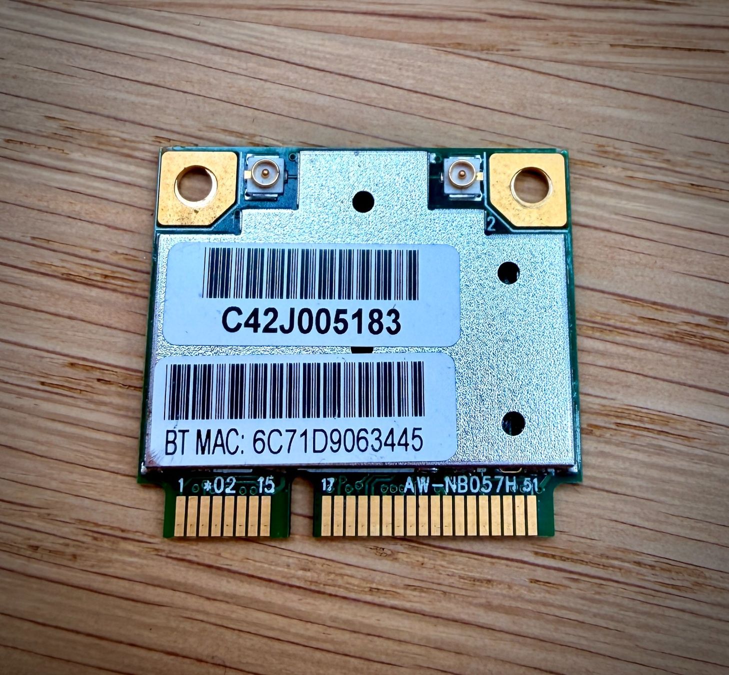Unità & Adattatore: AzureWave AW-NB057H WLAN + Bluetooth Combo Modul – Usato da Bern venduto da frizider 1