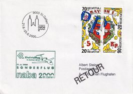 NABA 2000 St. Gallen SF Rheintalflug St. Gallen - Wien