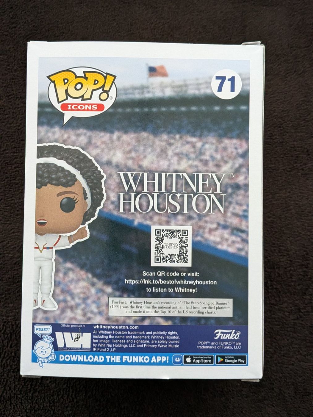 Funko Statuette: Funko Pop! Icons - Whitney Houston #71 – Nuovo e nell'imballaggio originale da Obfelden venduto da RCO85 2