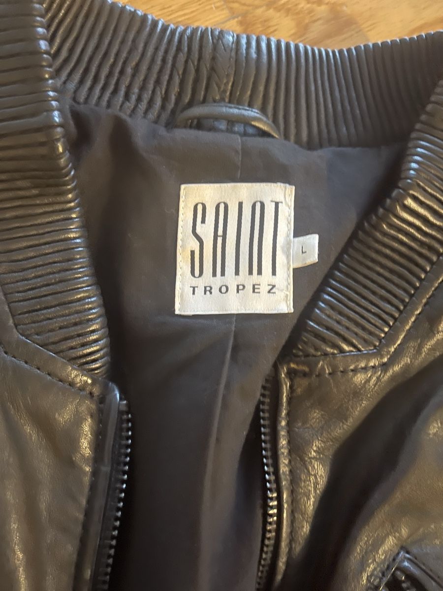 Jacken: Lederjacke Saint Tropez, Grösse L, Top – Gebraucht aus Rüschlikon von leo_mwz2 3