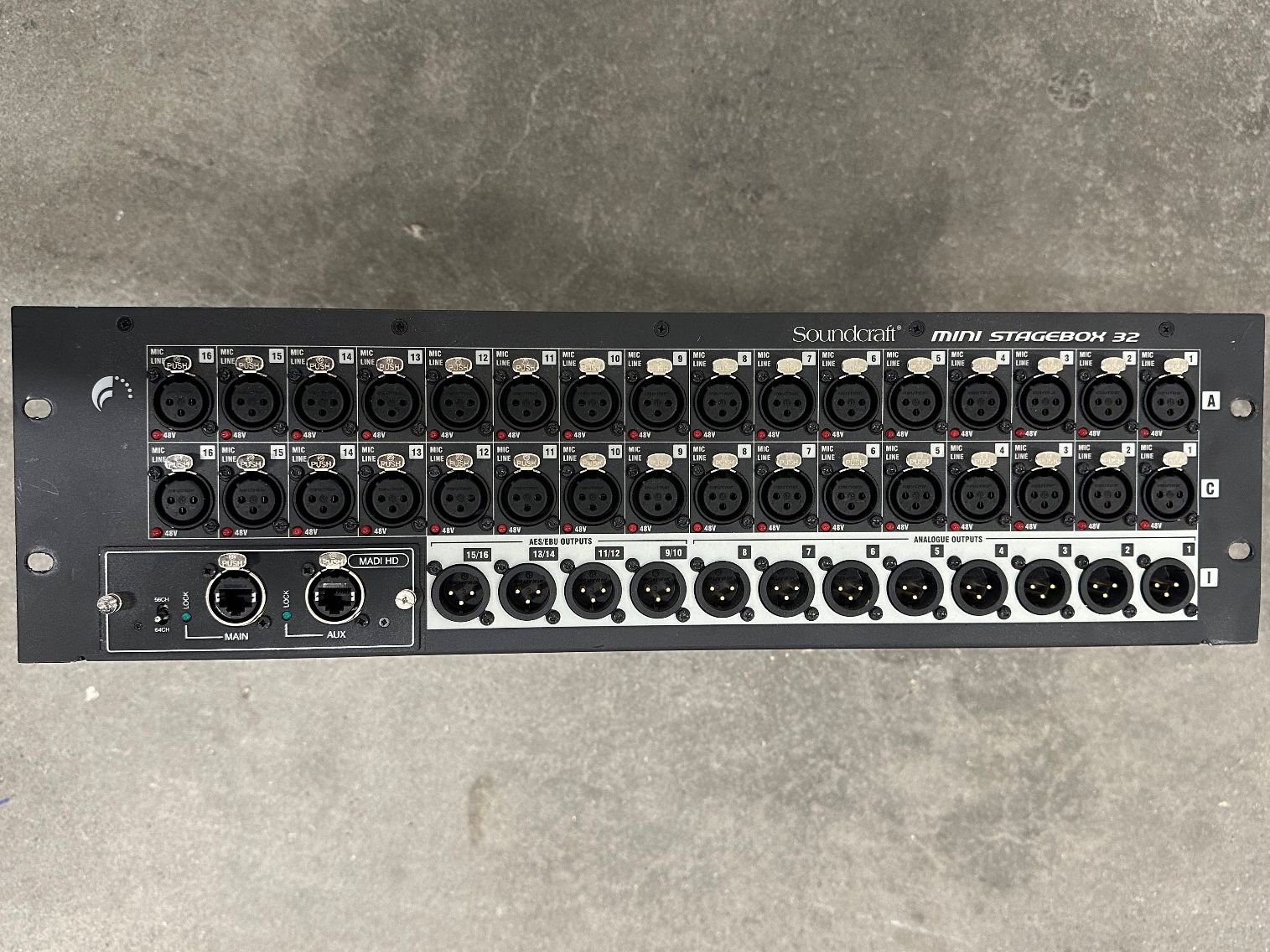 Soundcraft Console di mixaggio: Soundcraft Mini Stagebox 32 – Digitale Stagebox / 32 Inputs – Usato da Winterthur venduto da lina_w 1