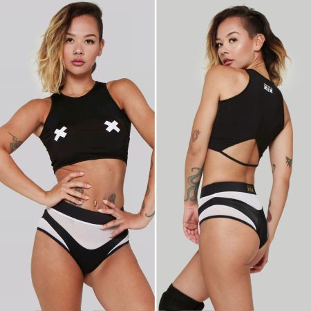 Pole Dance Crop Top CXIX Gr. M