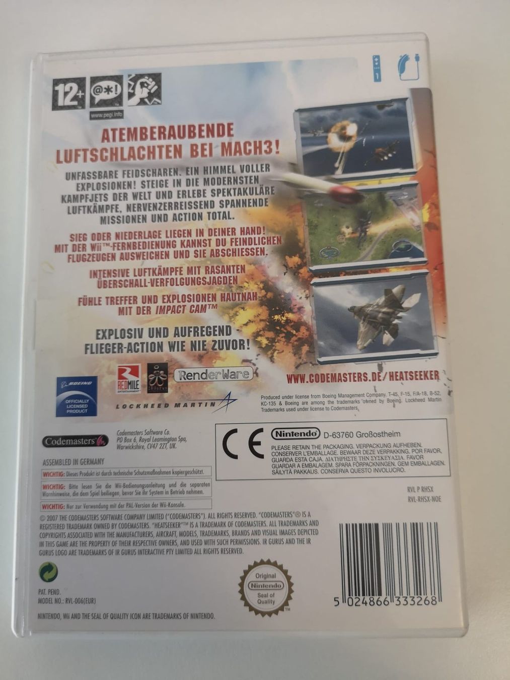 Nintendo Giochi: Heatseeker (Wii) – Usato da Herisau venduto da Seyashop1 2