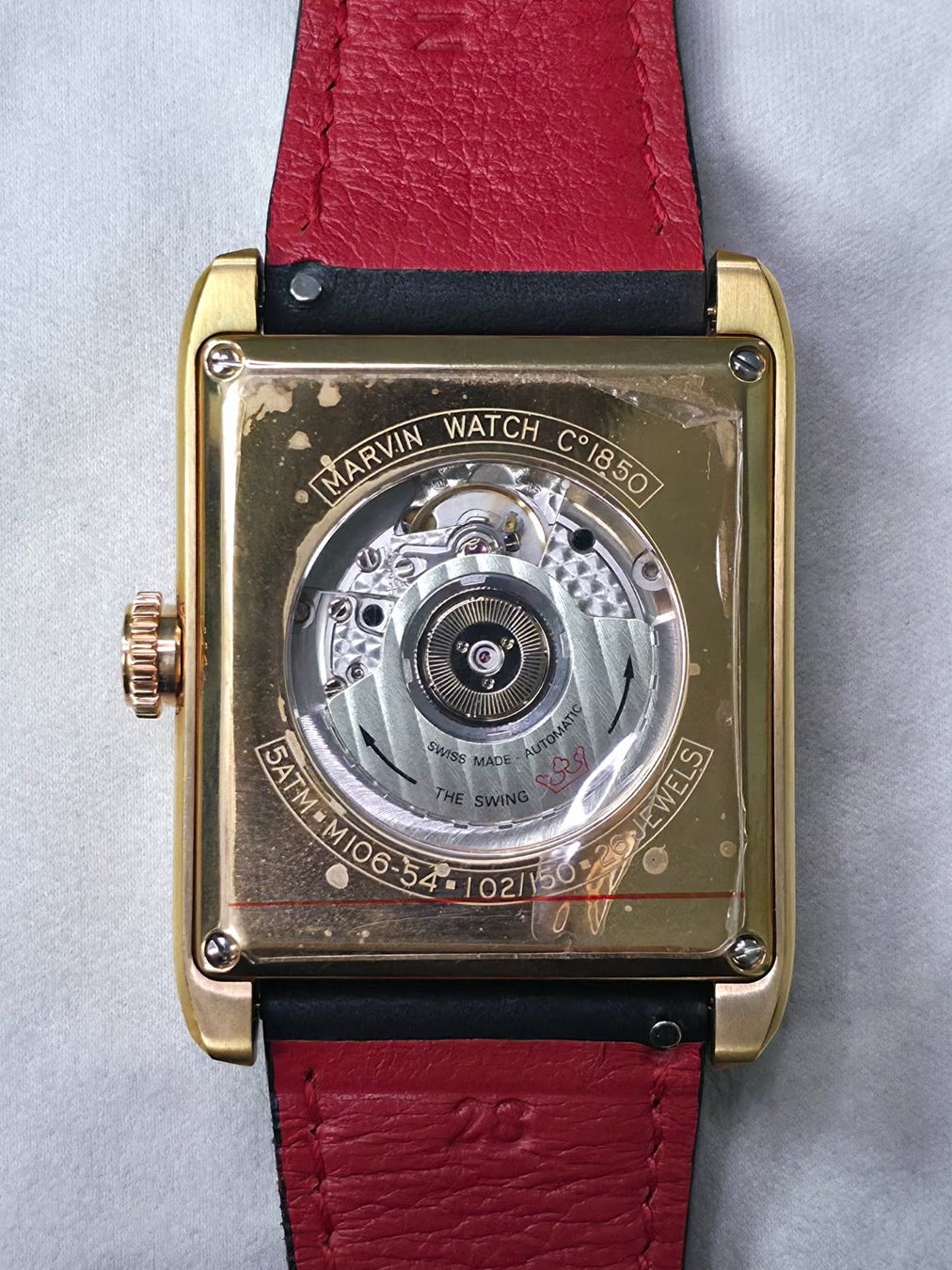 Marvin Orologi: MARVIN Malton Rectangular Lim. 102/150 – Power Reserve - NOS – Nuovo (secondo la descrizione) da Dietlikon venduto da litisop 1