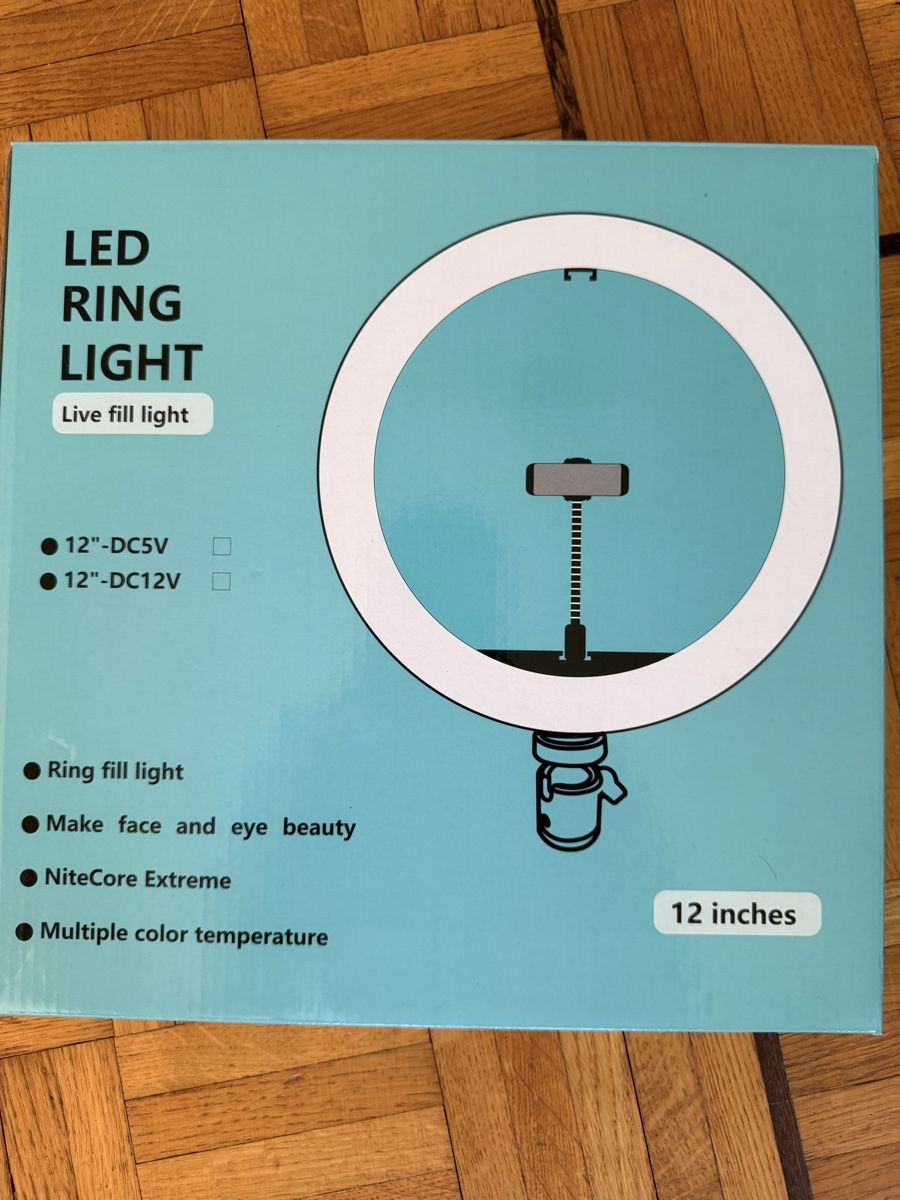 Lampen: Led Ring lamp - Ringlampe – Neu (gemäss Beschreibung) aus Zürich von webonyx 2