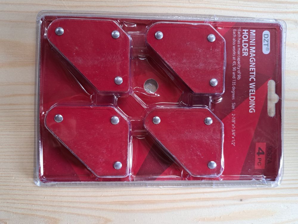 Proteco-Werkzeug Schweißmagnet-Set – 6 Stück, Bis 22 Kg Haltekraft – Für Schweißen, Montage & Mehr