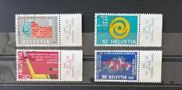1961 Werbemarken Ersttag Ausgabetag SBK 375-378