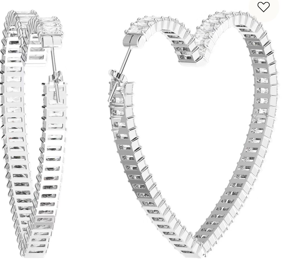 Swarovski Orecchini pendenti & Orecchini a lobo: Herzohringe Swarovski – Nuovo (secondo la descrizione) da Domat/Ems venduto da RASTY 5