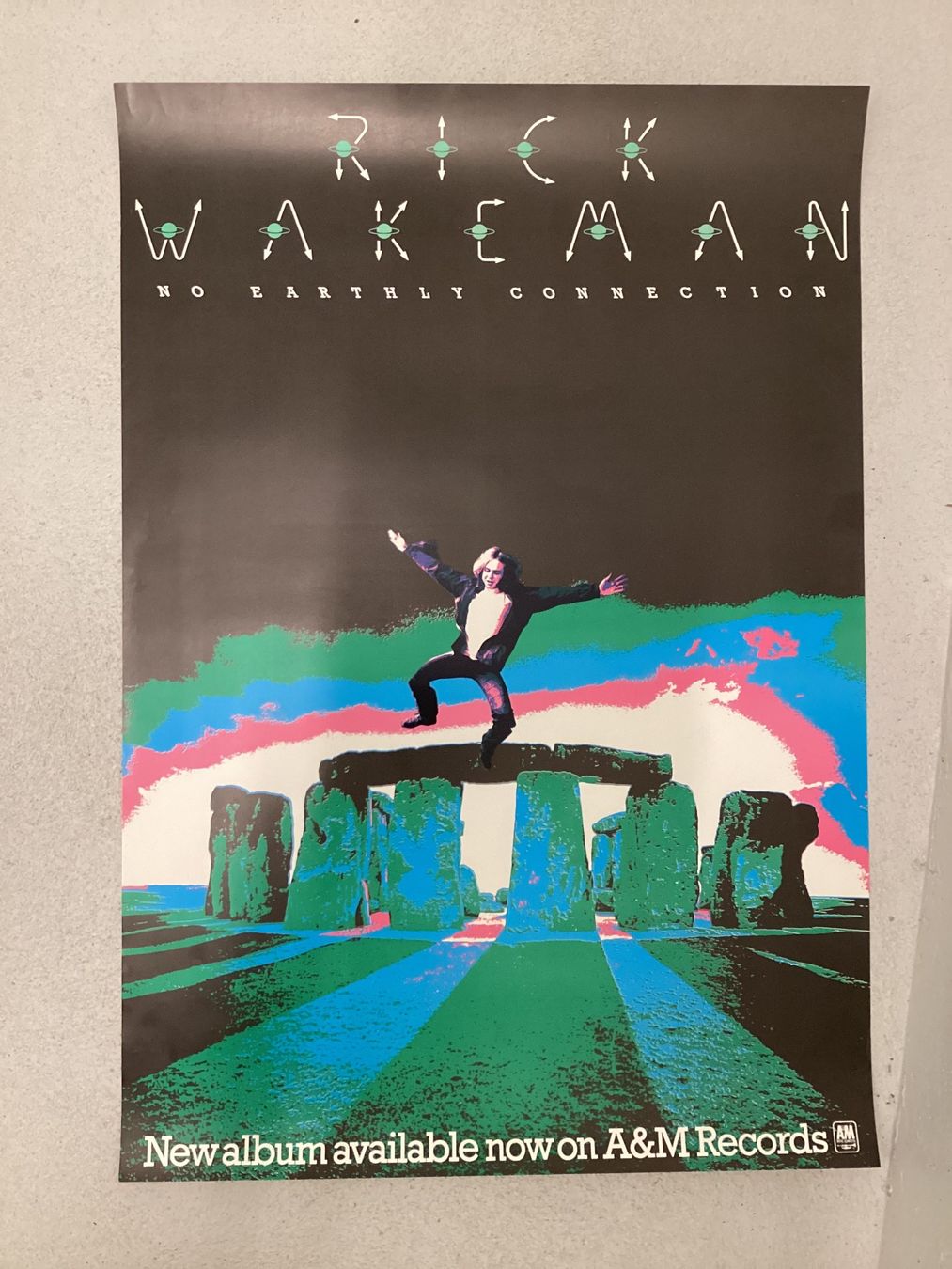 Foto & Immagini: Promoplakat Rick Wakeman – Usato da Gutenswil venduto da Hamzian