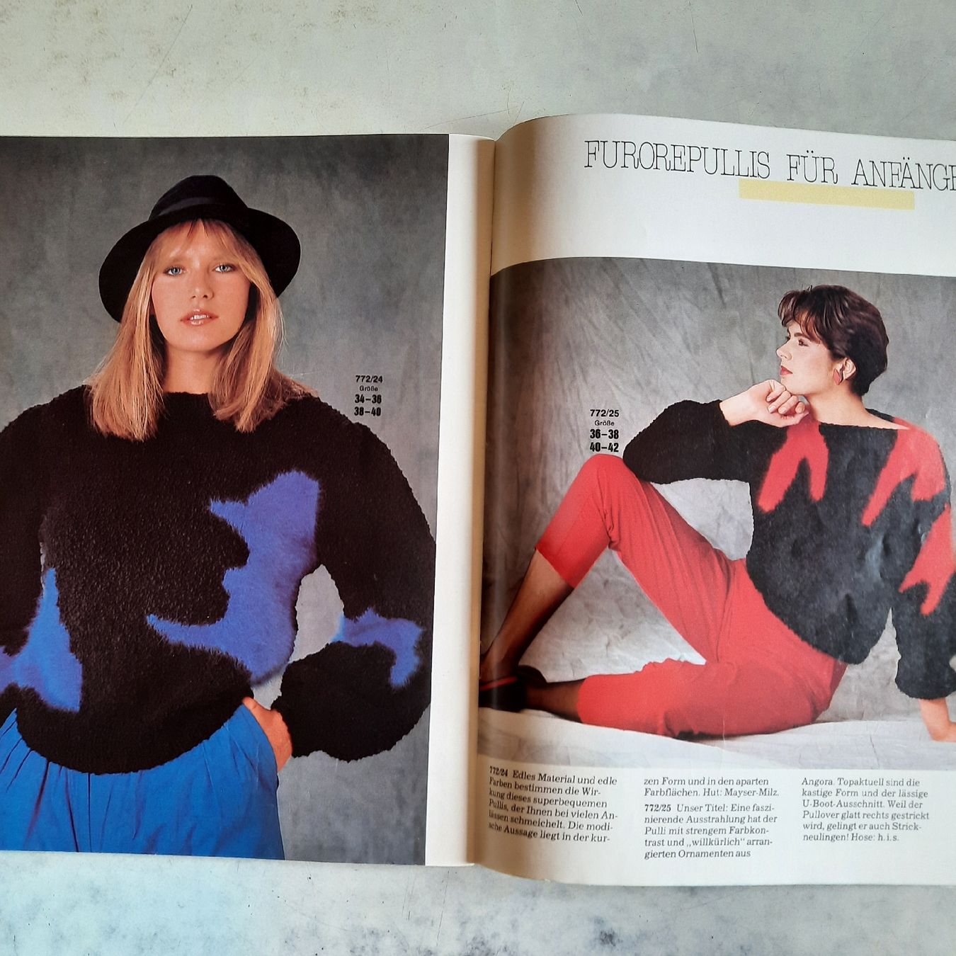 Revues & Magazines: Strickheft Burda " Maschenspass" von 1984 – D'occasion à Nottwil par mar_jqm7 5
