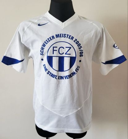 FC Zürich FCZ Vintage Trikot Schweizer Meister 2006