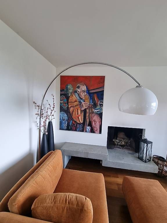 Dipinti: Hugo Bré 1914 Gemälde Öldbild – Usato da Au ZH venduto da PaintingAuction 3