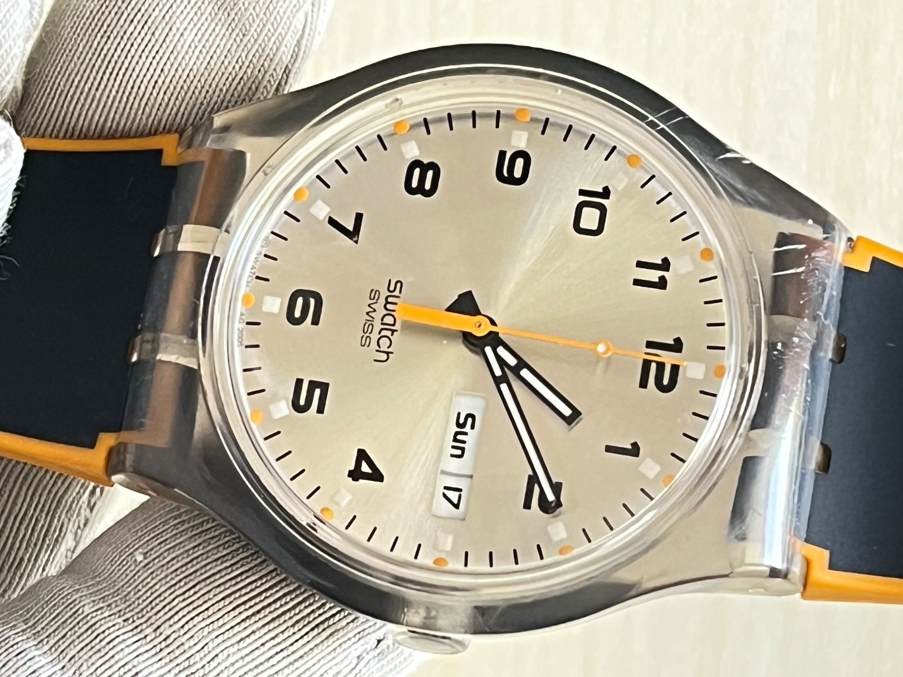 Swatch Orologi: Swatch Uhr Gent, Datum – Usato da Grenchen venduto da chththl 5