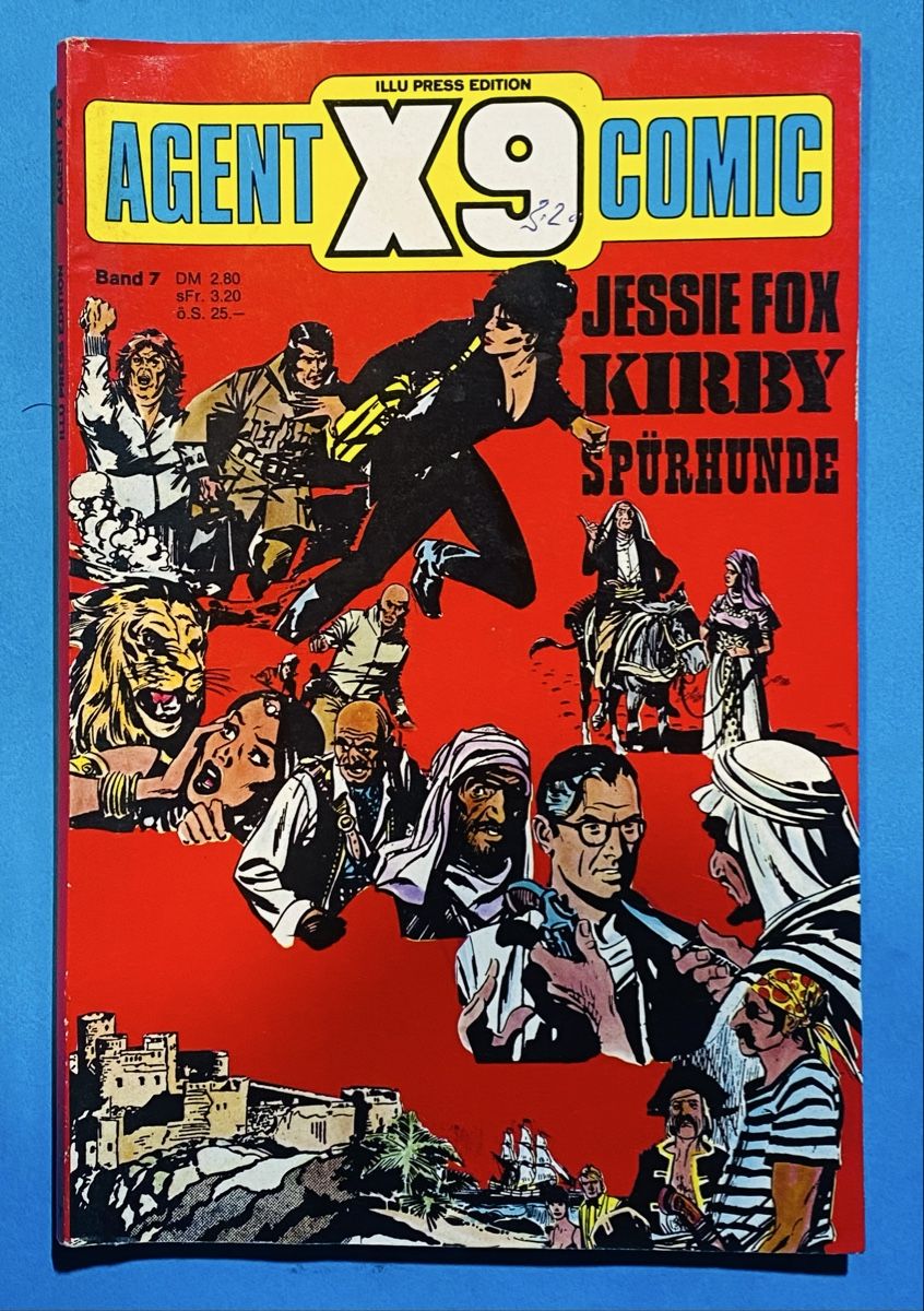Fumetti: Agent X9 Comic Band 7 Jesse Fox Kirby – Usato da Zuerich venduto da SonderArt-Wertgut