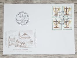CL02 Enveloppe + Timbre Suisse 1982