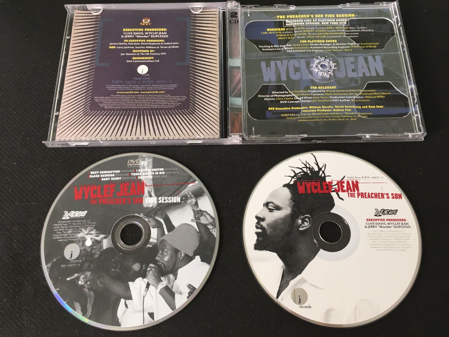 CDs: Wyclef Jean - The Preacher's Son -CD- CD+DVD – Gebraucht aus St.Gallen von MedienJoe 1