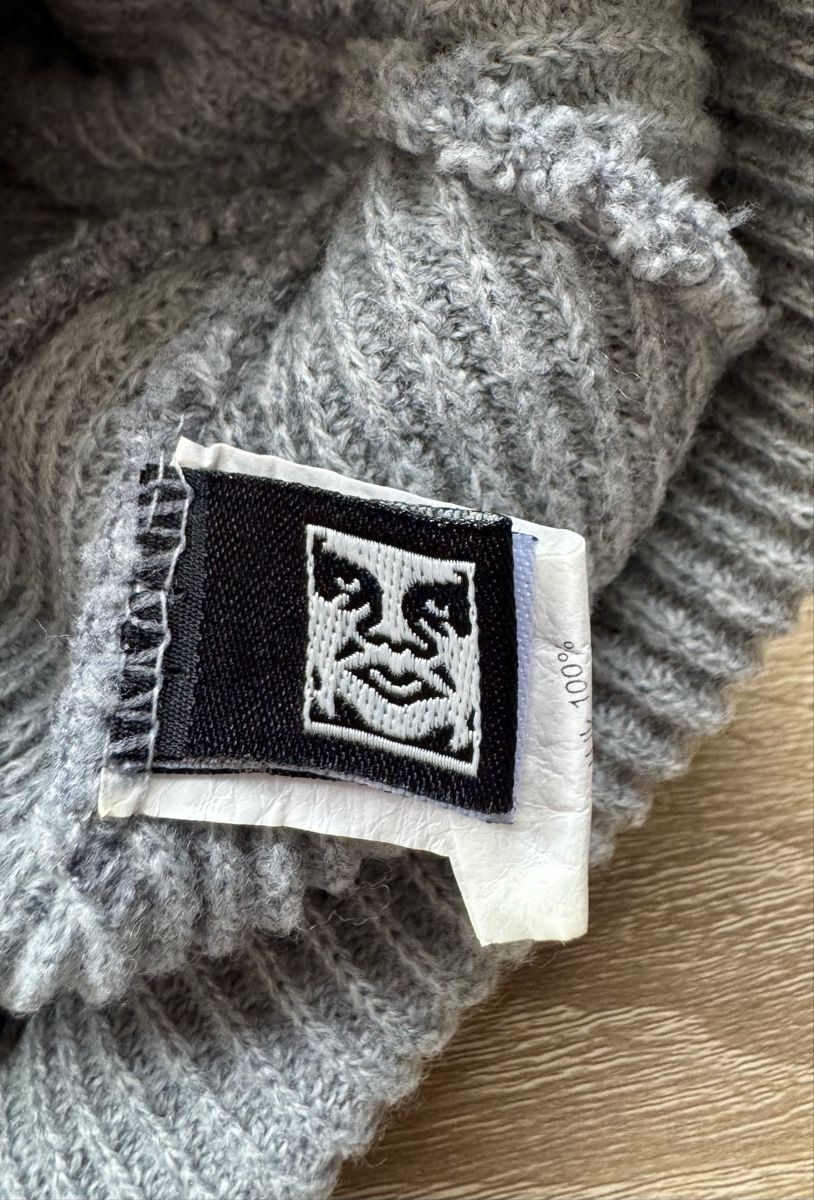 Obey Copricapi, berretti & cappellini: OBEY - Beanie - unisex, grey – Usato da Zürich venduto da collins9_kate1 2