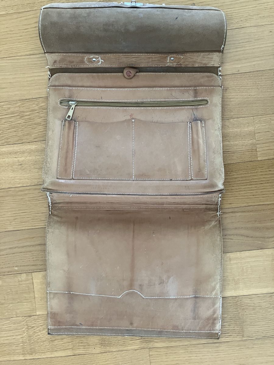 Bree Valises & Sacs: Alte Bree Ledernappe / Aktentasche – Défectueux à losone par china06 2