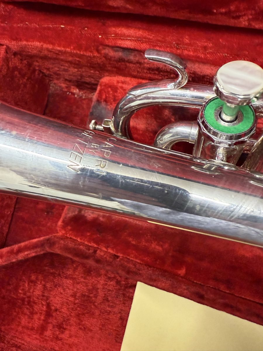 Strumenti musicali: Cornet Getzen Capri versilbert – Usato da Burgdorf venduto da kla_r5tf 2