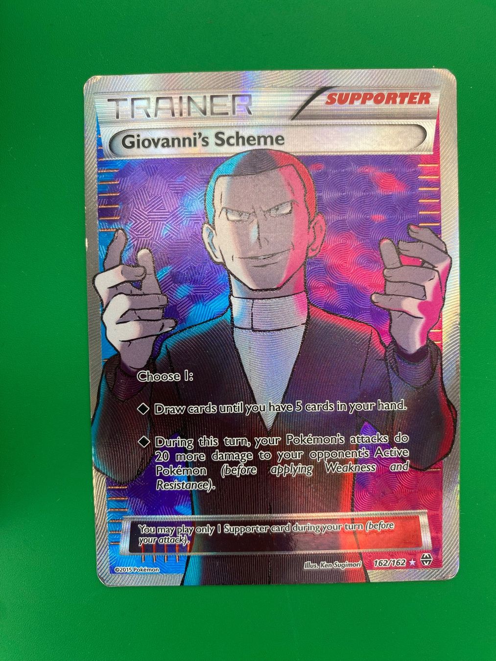 Pokémon Carte collezionabili: Giovannis Intrige (BKT 162) – Usato da Wermatswil venduto da finest112