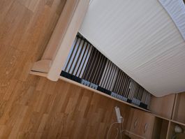 Komplettes Schlafzimmer (Bett 160x200 cm) mit Matratzen & La