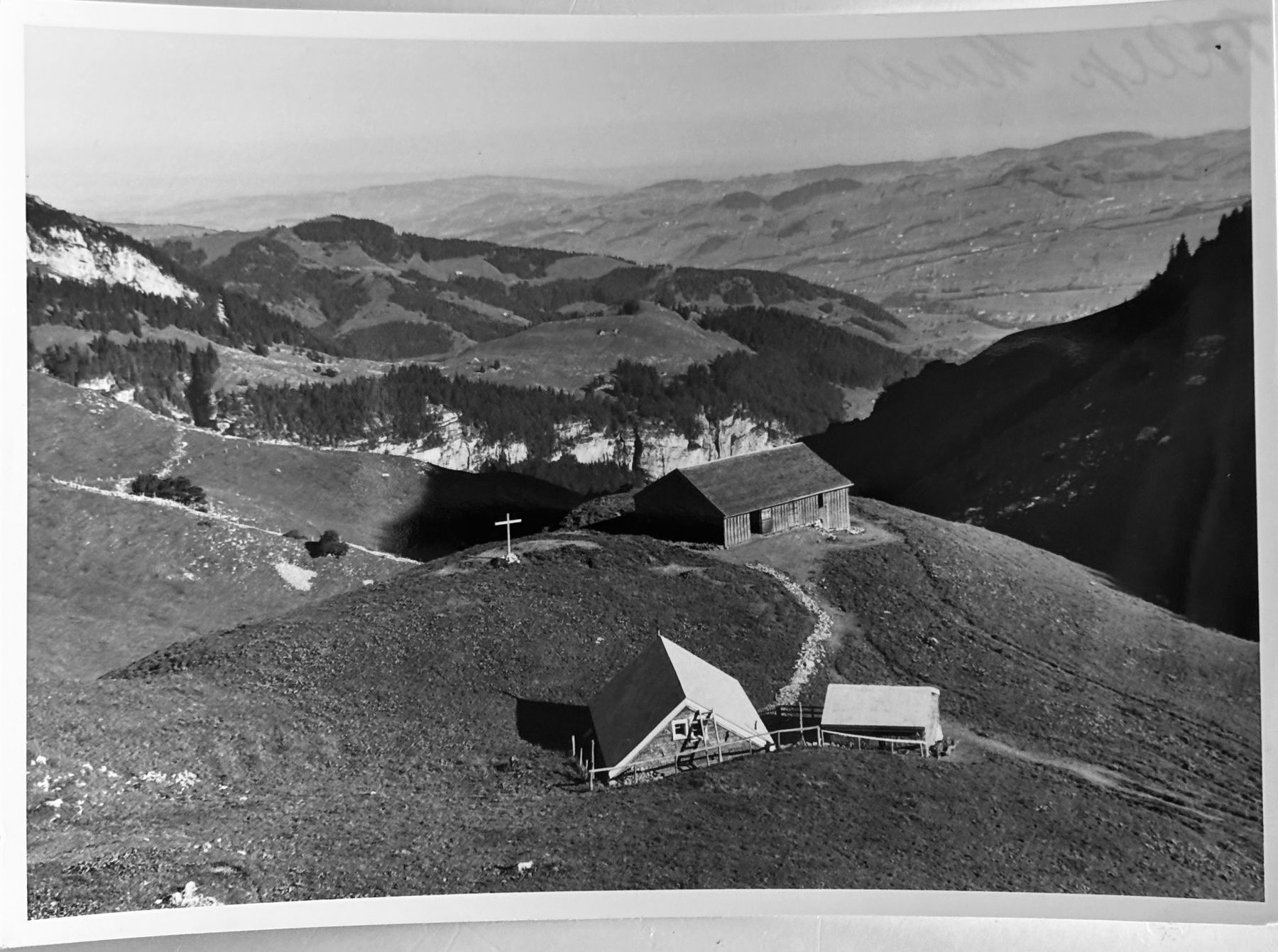 Cartoline postali: Foto E. Grubenmann, Appenzell, Alp in Weissbad – Usato da Frauenfeld venduto da Merk52