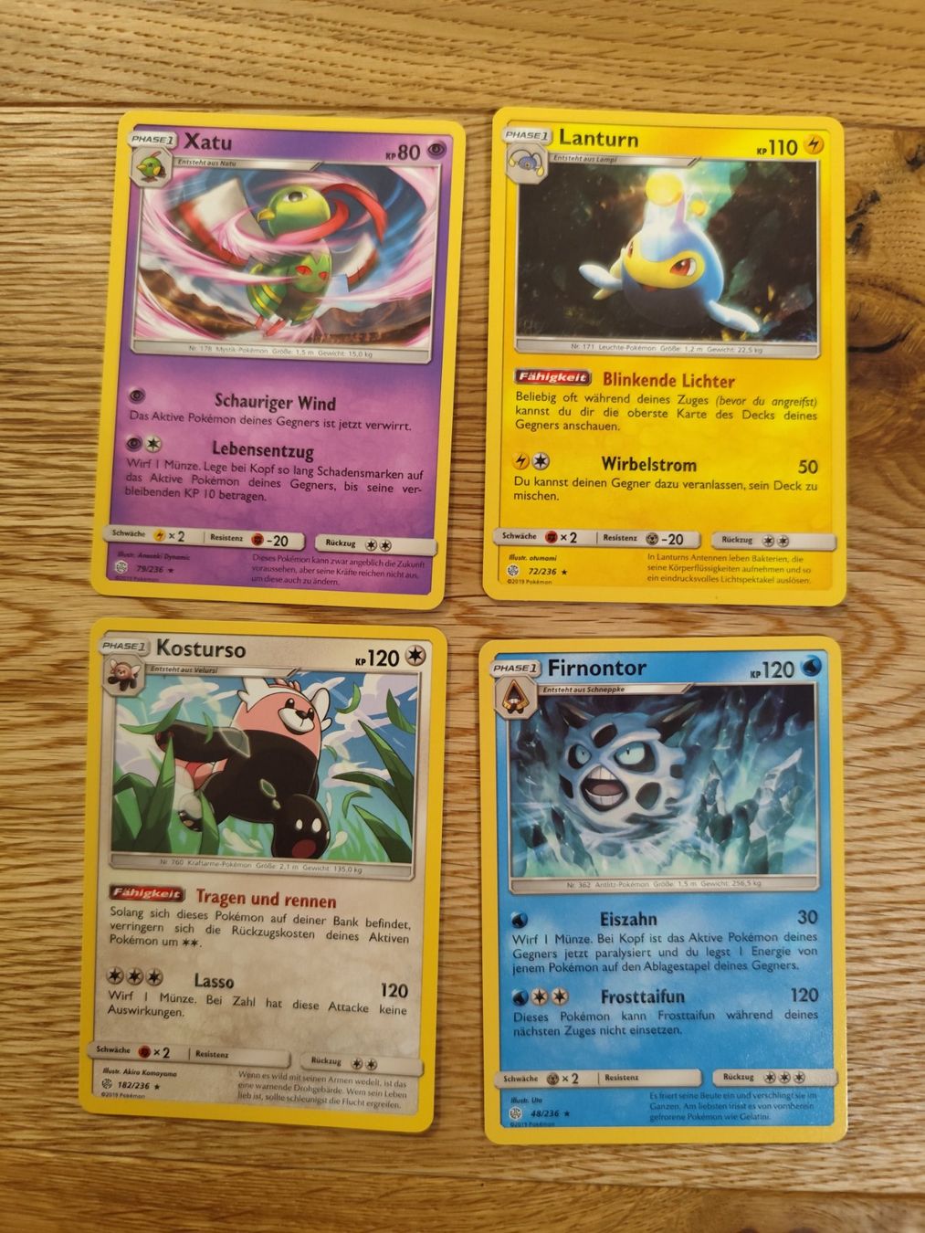 Pokémon Carte collezionabili: Pokemon Rare Set Cosmic Eclipse 2019 non holo – Nuovo (secondo la descrizione) da Winterthur venduto da SMOKY062