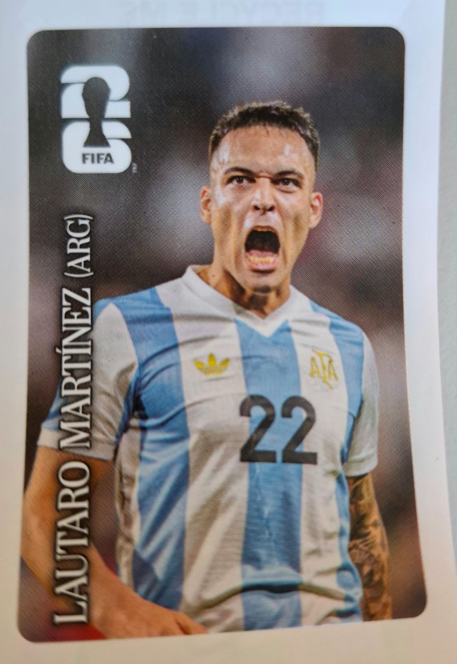 Panini Carte collezionabili: WM 2026 Coca - Cola Panini Lautaro Martinez. – Usato da Rotkreuz venduto da keerthdi