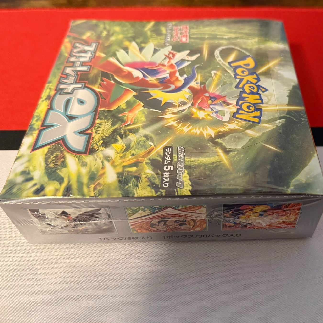 Pokémon Sammelbilder & Trading cards: Pokémon Scarlet ex Display sv1s – Neu und originalverpackt aus Feuerthalen von Plazatoys 3