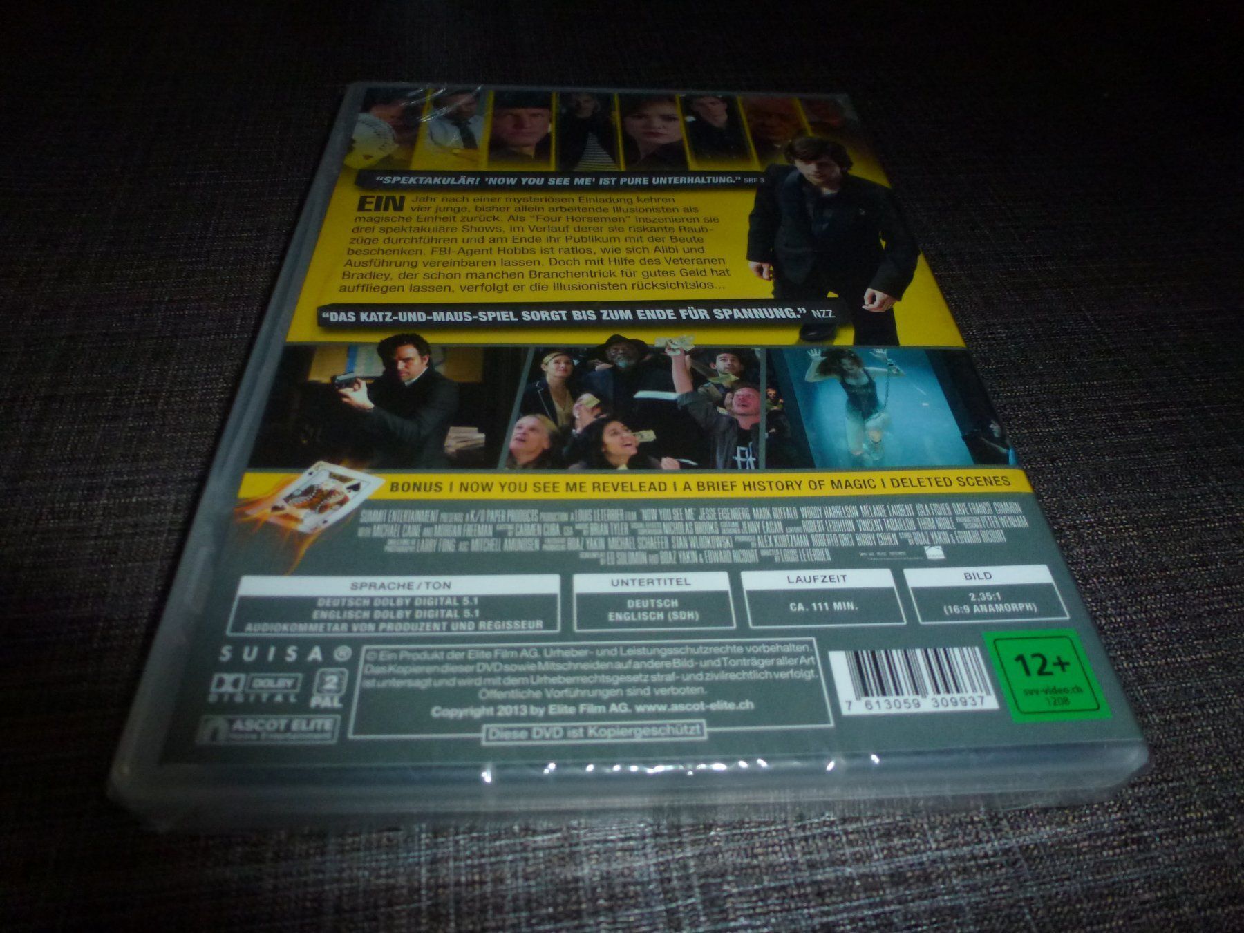 Tutti i DVDs: Now you see Me DVD NEUWARE – Nuovo e nell'imballaggio originale da Olten venduto da Disc-Verkauf 1