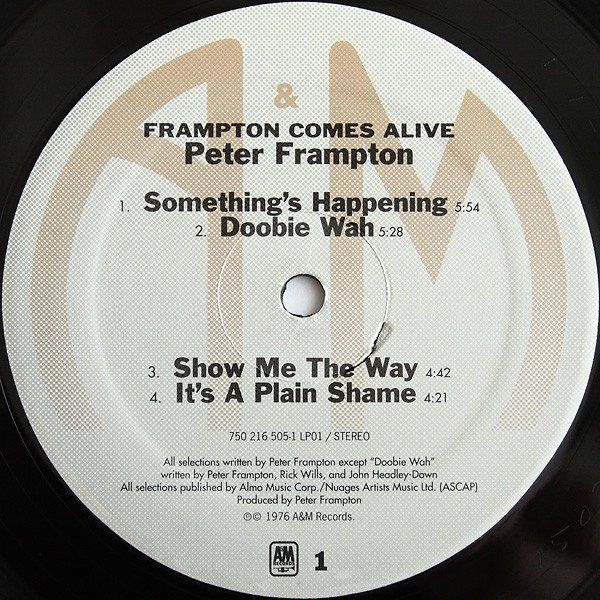 Schallplatten: Peter Frampton – Frampton Comes Alive! – Neu und originalverpackt aus Brittnau von Zibu 3