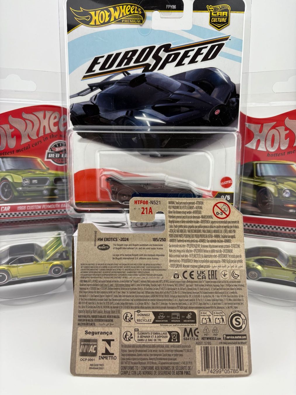 Hot Wheels Modellini d'auto: Hot Wheels Bugatti Bolide HW Exotics - 2024 - 185/250 – Nuovo e nell'imballaggio originale da Flawil venduto da HeisseReifen 4
