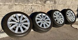 4 Audi Alufelgen 19 Zoll mit Bereifung 245/45 R19 gebraucht
