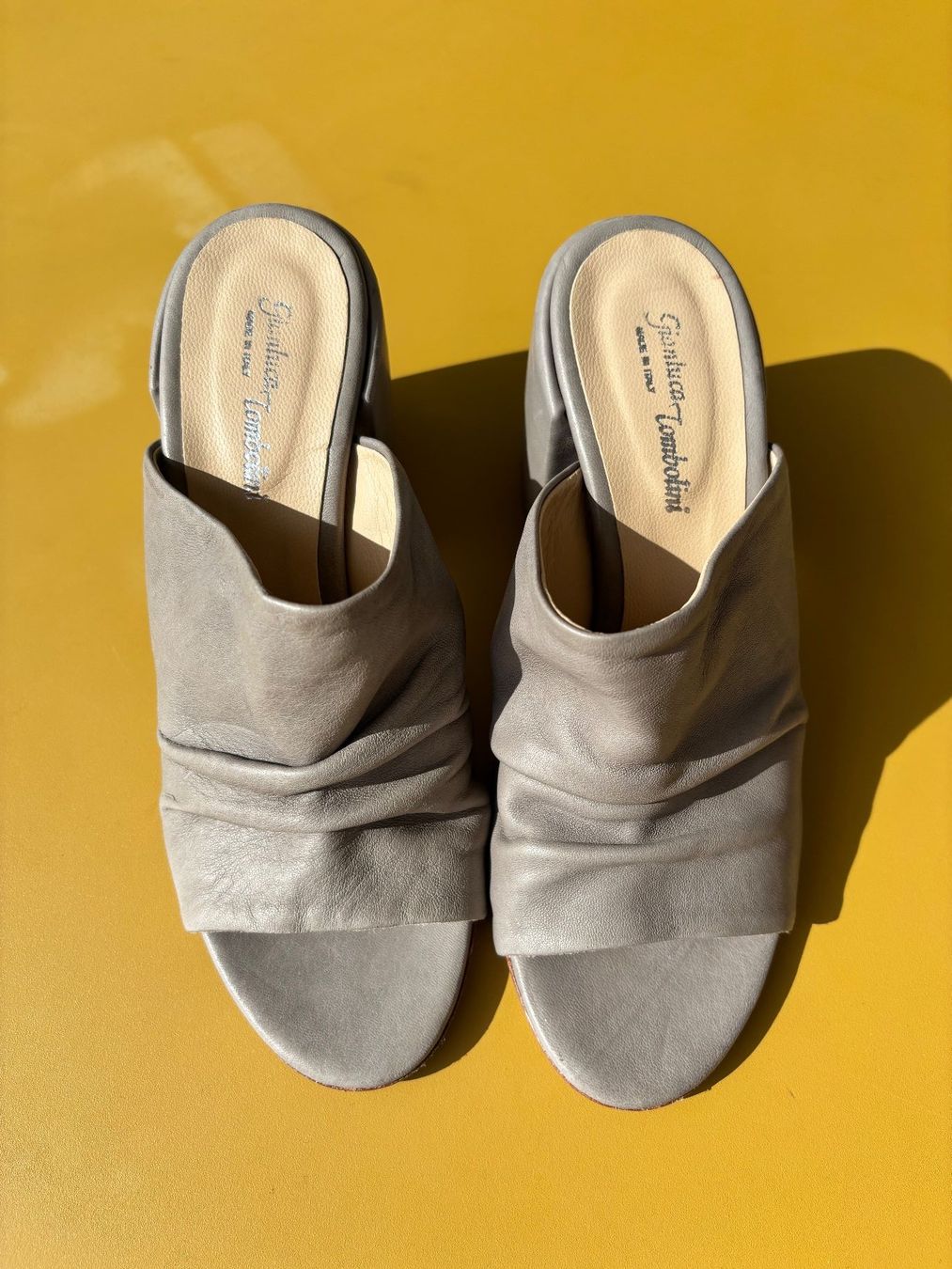 Damenschuhe: GIANLUCA TOMBOLINI Mules mit Blockabsatz Gr. 36 – Gebraucht aus Zürich von missmodernage 1