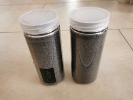 Dekosand schwarz