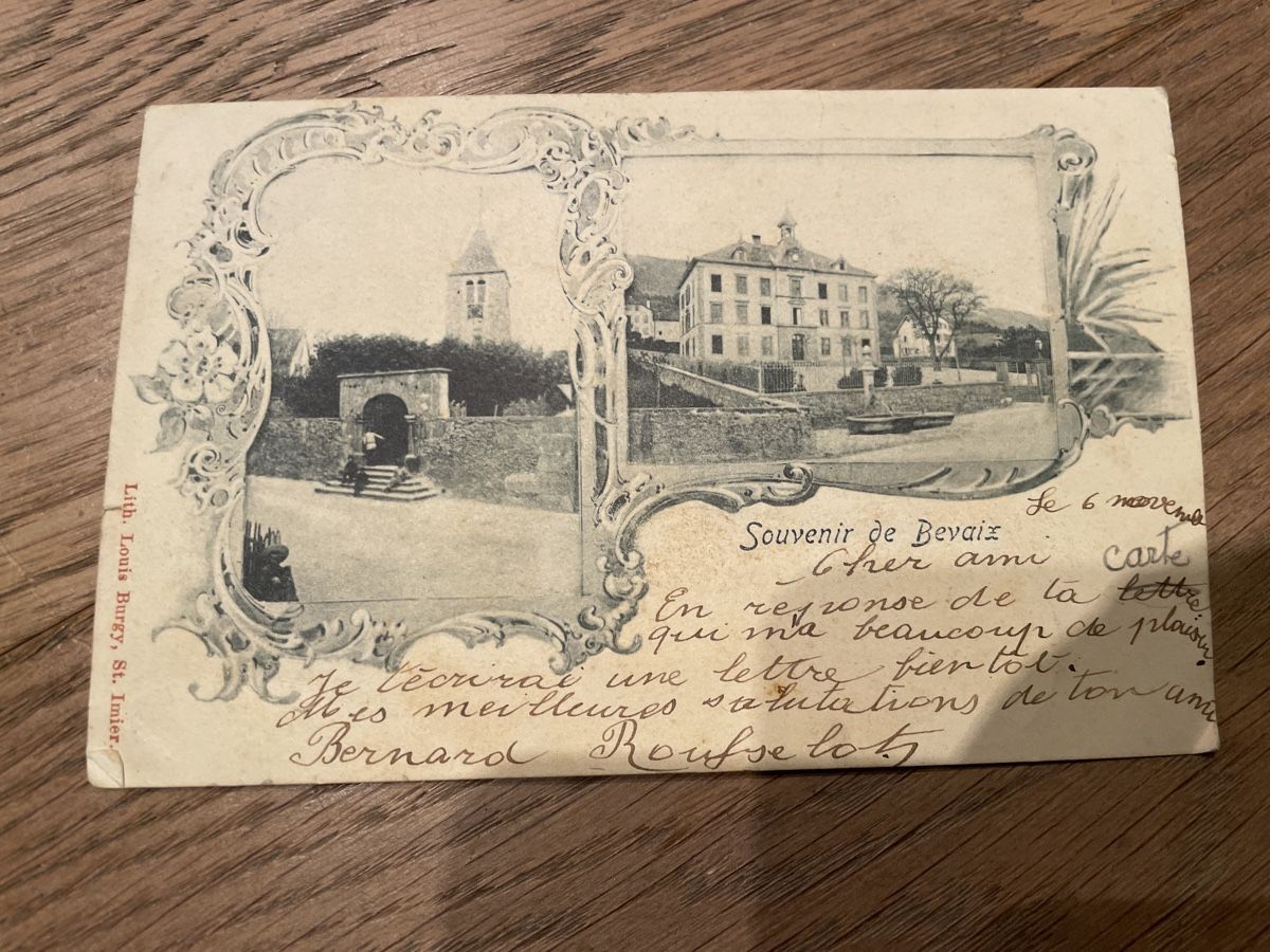 Cartoline postali: Alte Postkarte mit Briefmarke ca 1899 – Usato da Wohlen AG venduto da NincoA-Z