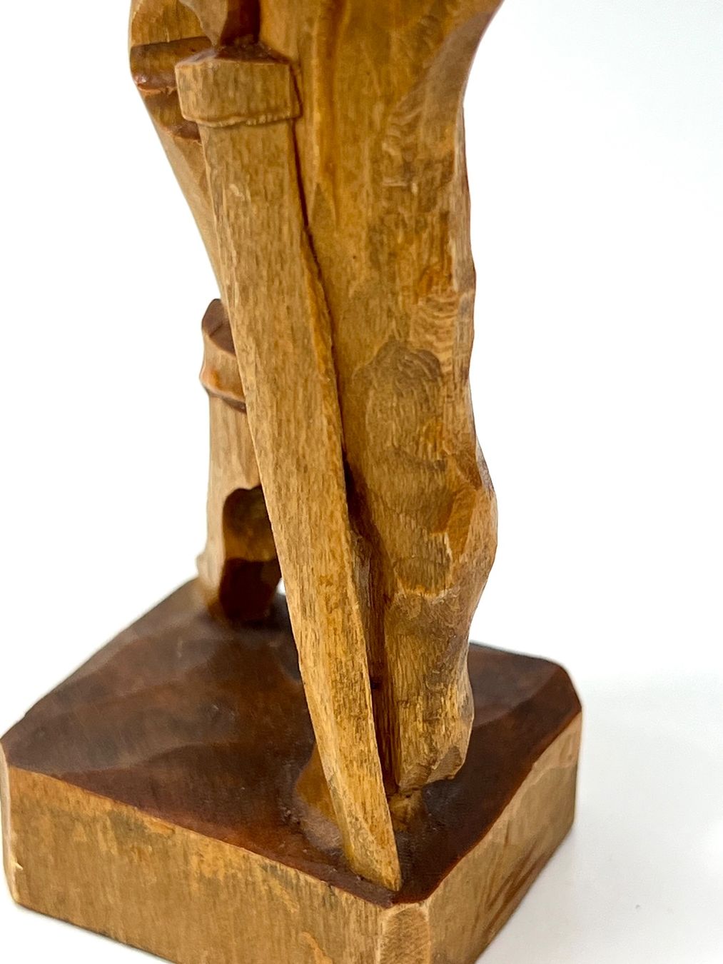 Figuren: MEPHISTOPHELES Holzfigur handgeschnitzt Monogramm ML – Gebraucht aus Zürich von Arche_Brockenhaus 6